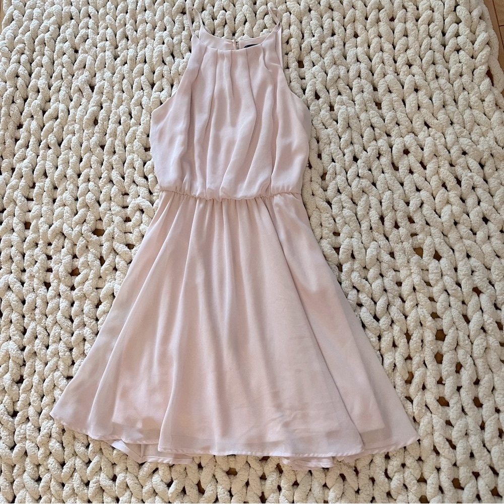 Blue Rain Soft Pink Casual Dress
